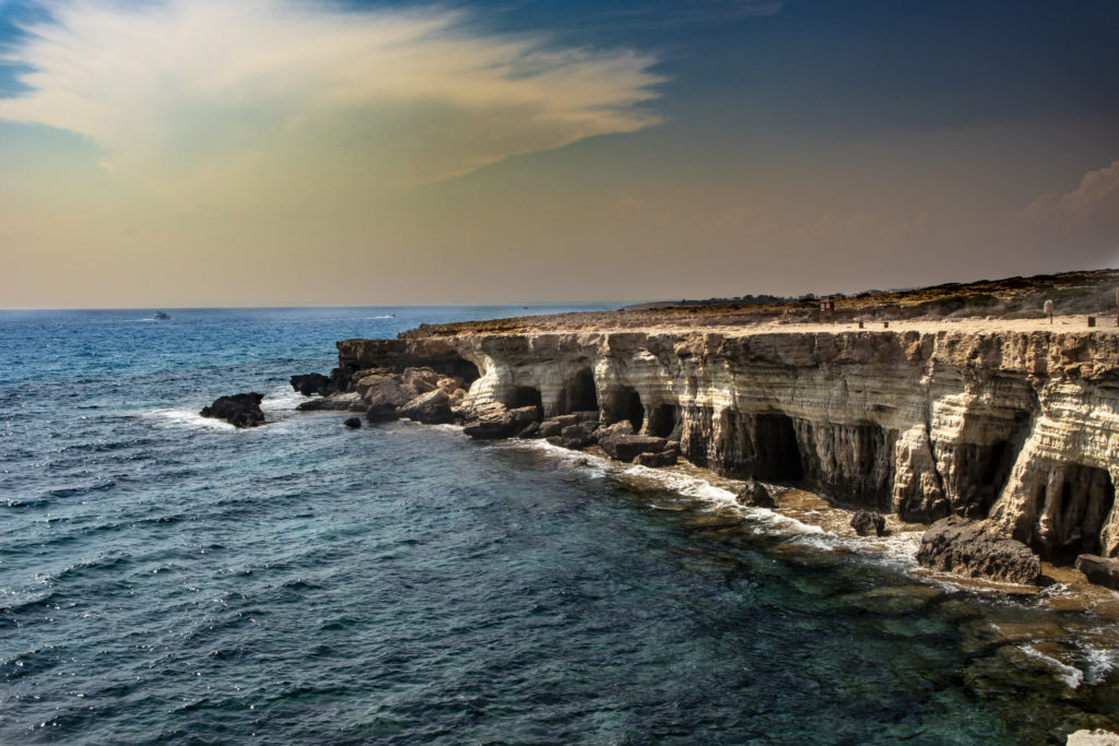 jeskyně Ayia Napa Jižní Kypr