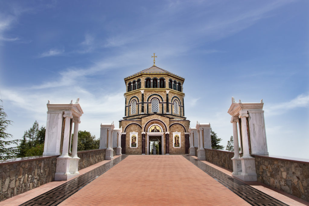 ortodoxní kostel Throni Troodos Jižní Kypr