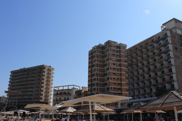 Město duchů Varoša Famagusta