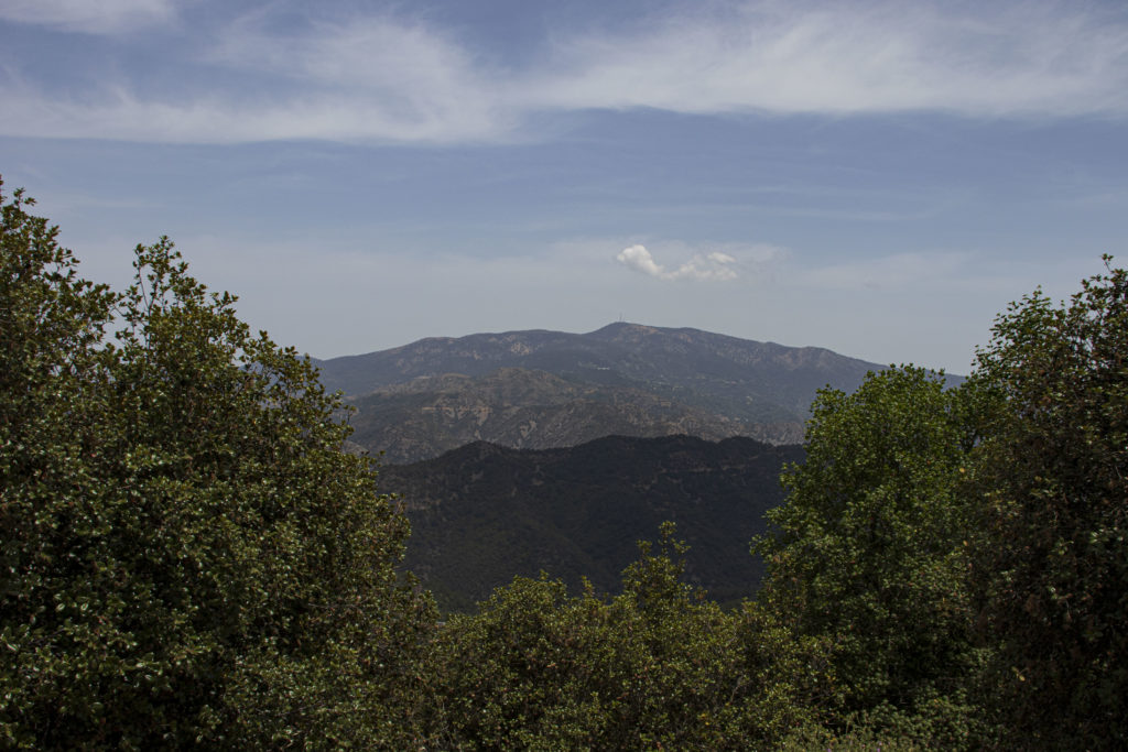 výhled pohoří Troodos Jižní Kypr