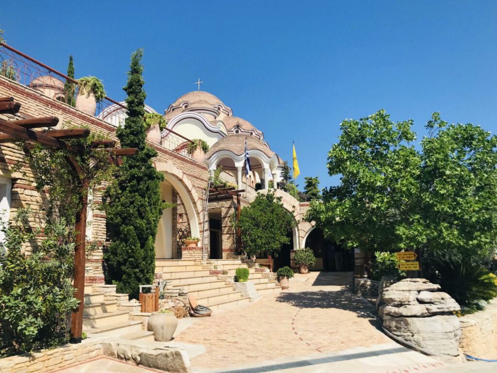 klášter archanděla michaela na ostrově thassos