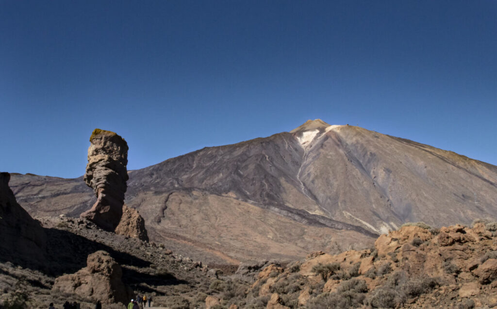 Roque Cinchado a sopka Teide na Tenerife